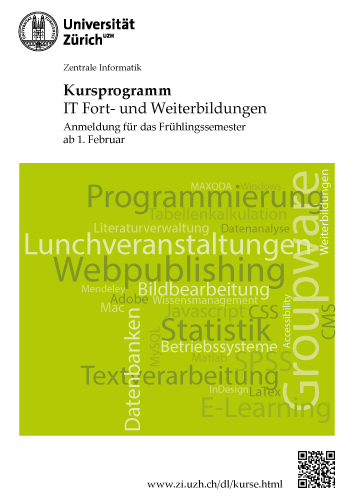 Kursprogramm Frühjahrssemester 2022 (pdf)