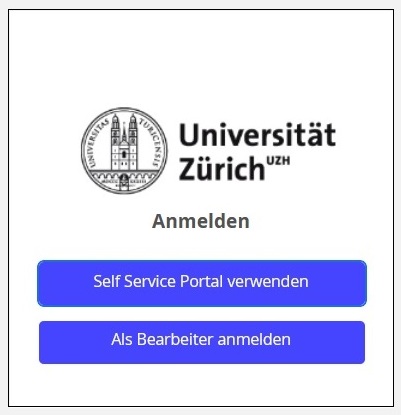 TOPdesk-Anmeldefenster